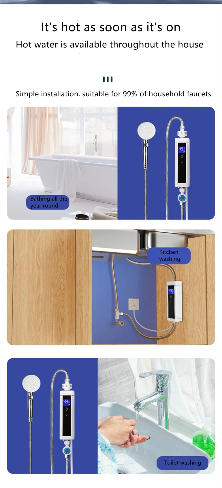Electric Tankless Water Heater