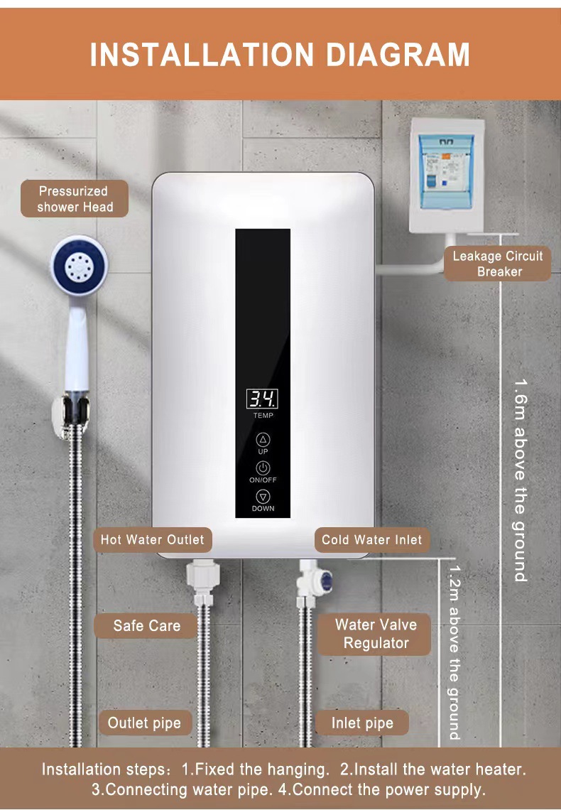 Electric Tankless Water Heater