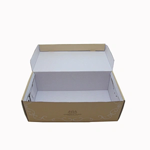 Custom shoe flute packaging box