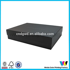 Custom lid and base cardboard jewelry packaging box