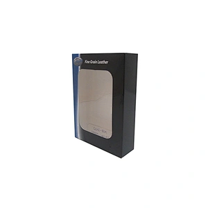 Custom cheap kraft/art card hanging mobile phone case packaging with PVC window