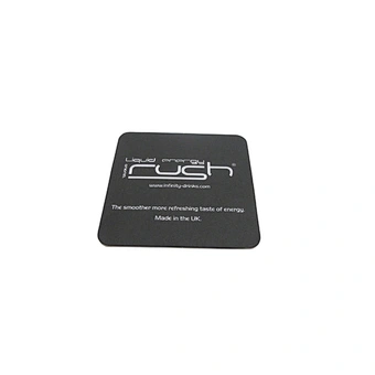 Square paper beer coaster