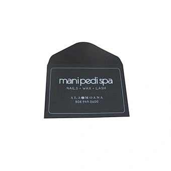 Custom wholesale mini gift card envelope for gift cards