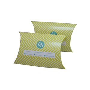 Pillow box for hair extension custom package