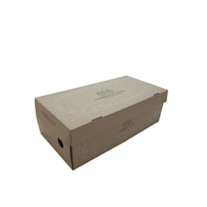 Custom shoe flute packaging box