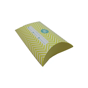 Pillow box for hair extension custom package