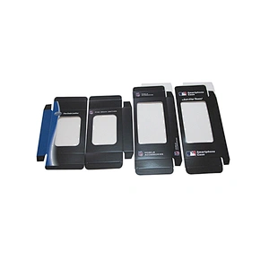 Custom cheap kraft/art card hanging mobile phone case packaging with PVC window