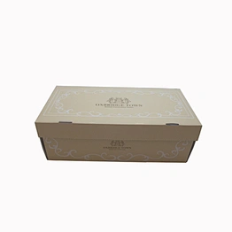 Custom shoe flute packaging box