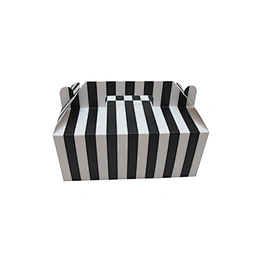 Custom mixed packaging cake box for food with handle