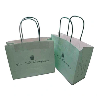 Eco-friendly custom kraft paper bag for apparel