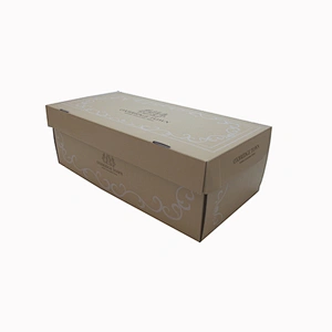 Custom shoe flute packaging box