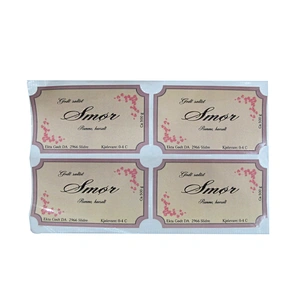 Adhesive letters stickers