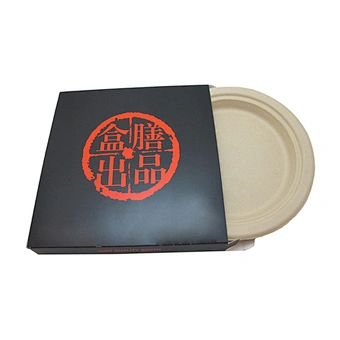 Customized carton kraft packaging box for plates