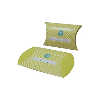 Pillow box for hair extension custom package