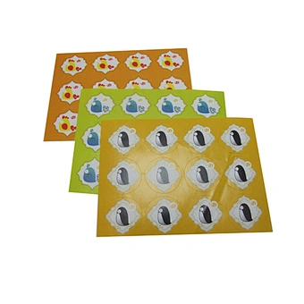 Adhesive letters stickers