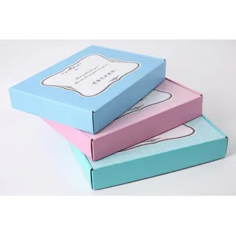 Corrugated cardboard paper shipping box custom wholesale