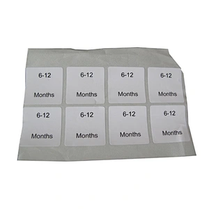 Self adhesive gold sticker