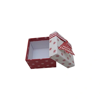 Merry christmas 2017 custom gift box packaging luxury