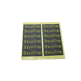 Adhesive sticker labels