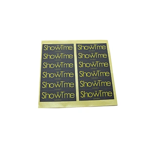 Adhesive sticker labels