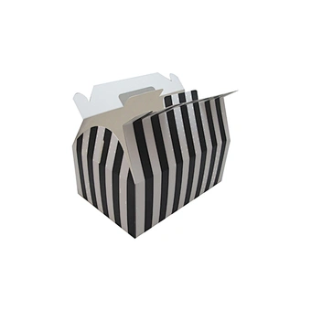 Custom mixed packaging cake box for food with handle