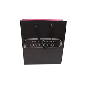 High quality Custom paper shopping bags with handle