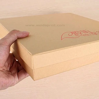 Paper elegant wedding album box manufacturer in Dongguan