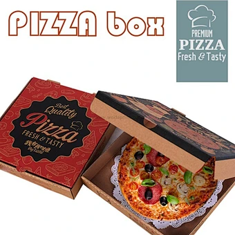 Cheap price pizza box manufacturer in China Dongguan
