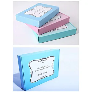 Corrugated cardboard paper shipping box custom wholesale