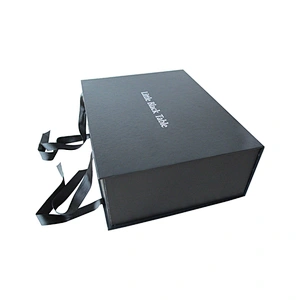 2016 matte black storage box, packaging cardboard paper box