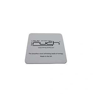 Square paper beer coaster