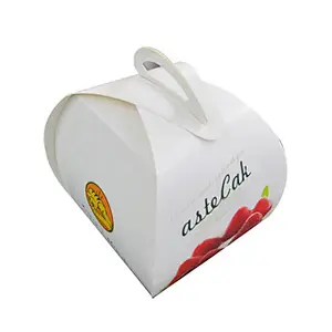 China suppliers custom cake box with handle sweet box