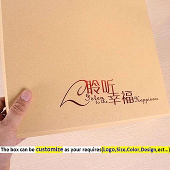 Paper elegant wedding album box manufacturer in Dongguan