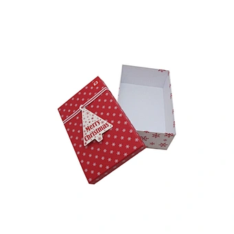 Merry christmas 2017 custom gift box packaging luxury