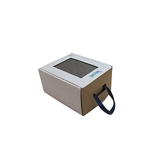 One sheet folding small corrugated box for baby shoe