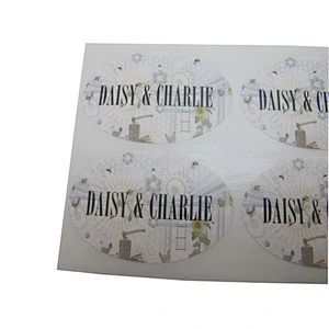Self adhesive gold sticker
