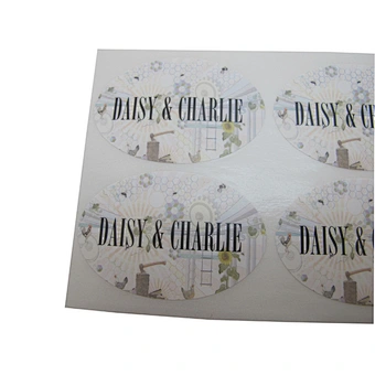 Self adhesive gold sticker