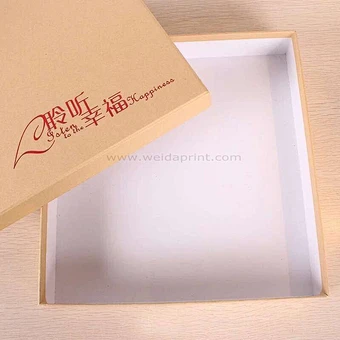 Paper elegant wedding album box manufacturer in Dongguan