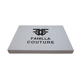 Custom logo printed Clothing packaging cardboard box