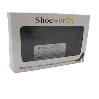 Fat paper shoe box with PVC window