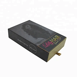 Wholesale Luxury Cardboard Drawer Box For Hair Extension Or Gifts
