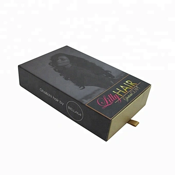 Wholesale Luxury Cardboard Drawer Box For Hair Extension Or Gifts