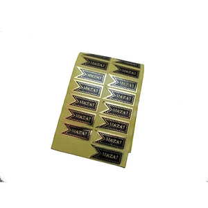 Adhesive sticker labels