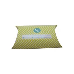 Pillow box for hair extension custom package