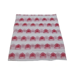 Custom white gift wrapping tissue paper with company logo