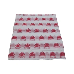 Custom white gift wrapping tissue paper with company logo