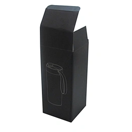 Coffee mug box with foam