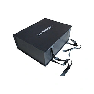 2016 matte black storage box, packaging cardboard paper box