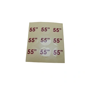 Custom design printing die cut sticker