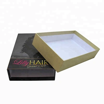 Wholesale Luxury Cardboard Drawer Box For Hair Extension Or Gifts